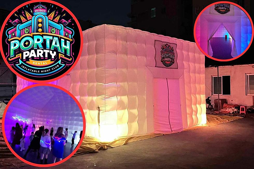 Central Maine's First-Ever Inflatable Nightclub a Huge Success