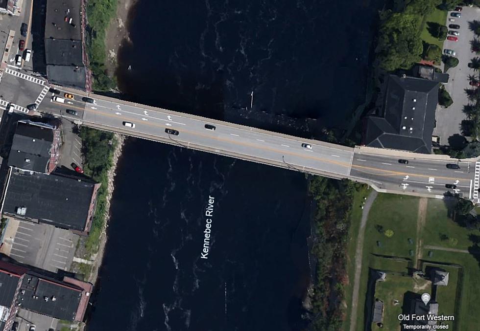 Woman Leaps From Augusta, Maine Bridge into Kennebec River Thursday Afternoon