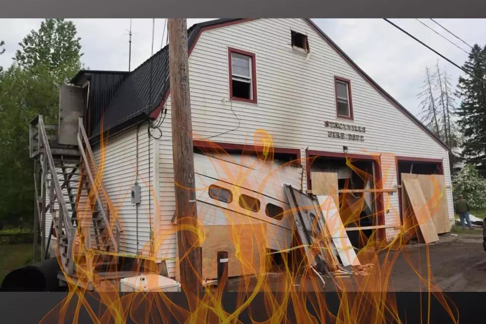 Maine Fire Fighters Respond to Their Own Station to Battle Blaze