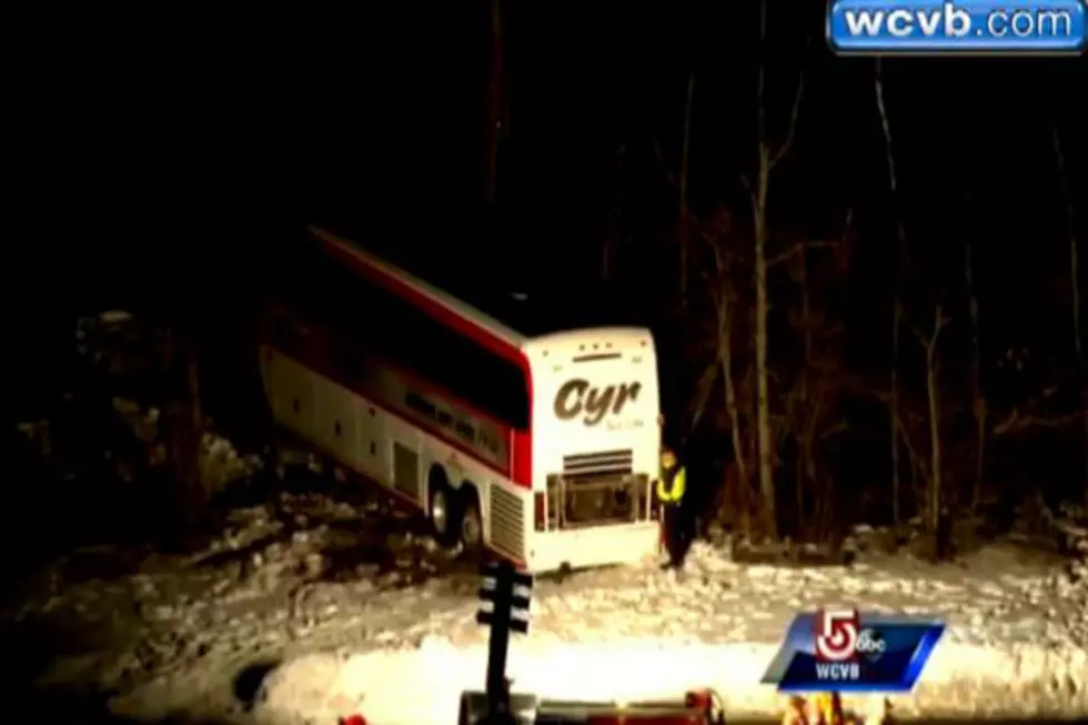 UMaine Bus Crash in Mass.&#8211;Driver and Coach Hurt [VIDEO]