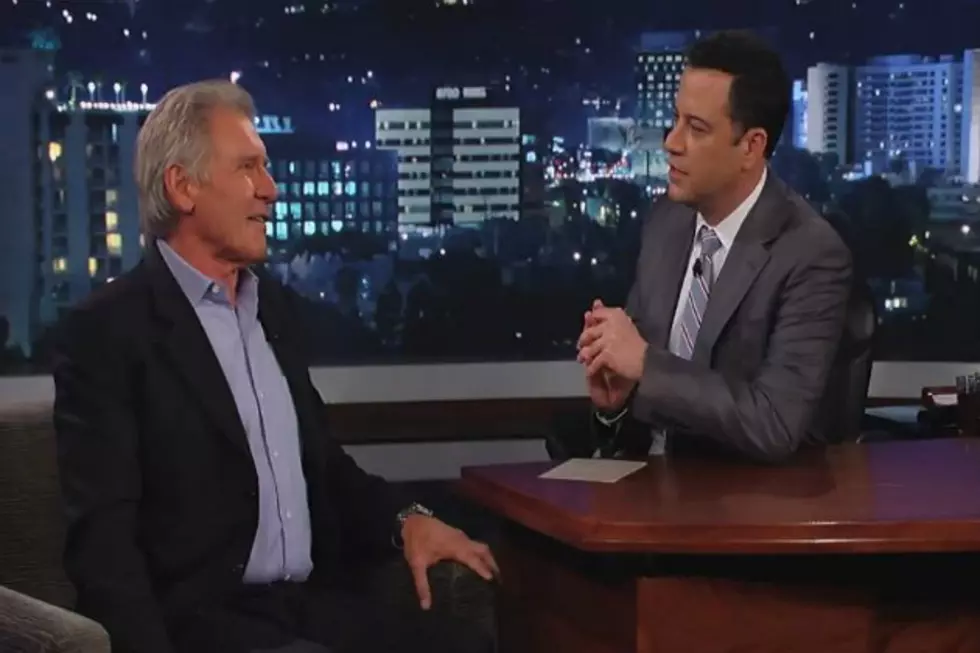 Harrison Ford Refuses to Answer Star Wars Questions on Kimmel–FUNNY!