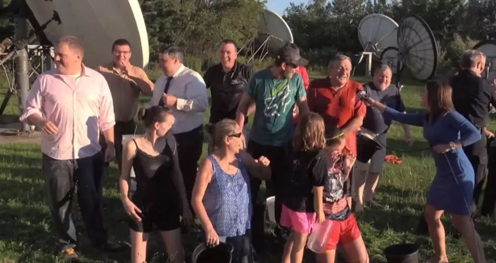 JR Takes the ALS Ice Bucket Challenge with Don Colson, Bangor Police Chief Mark Hathaway and Many Others [VIDEO]