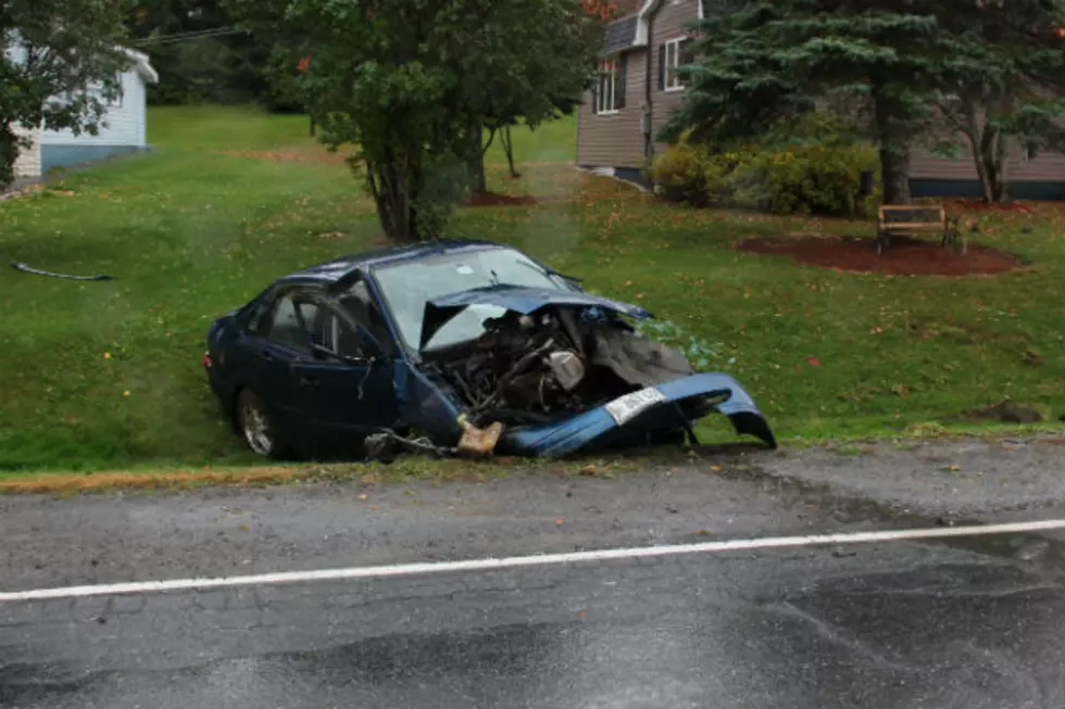 Woman Becomes Ill, Crashes Car