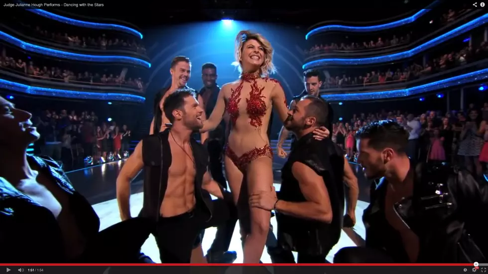 Julianne Hough Wows DWTS in Barely-There Costume [VIDEO]