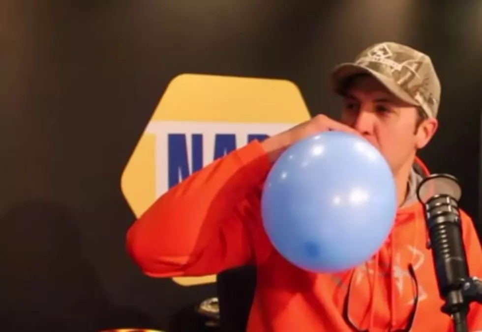 Luke Bryan Sings with Helium! [VIDEO]