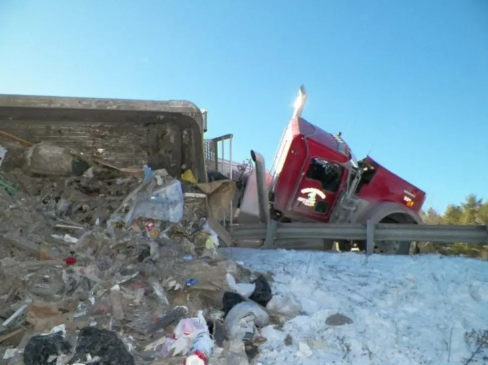 Tractor Trailer Wreck Slows Traffic On Part of Interstate [UPDATE]