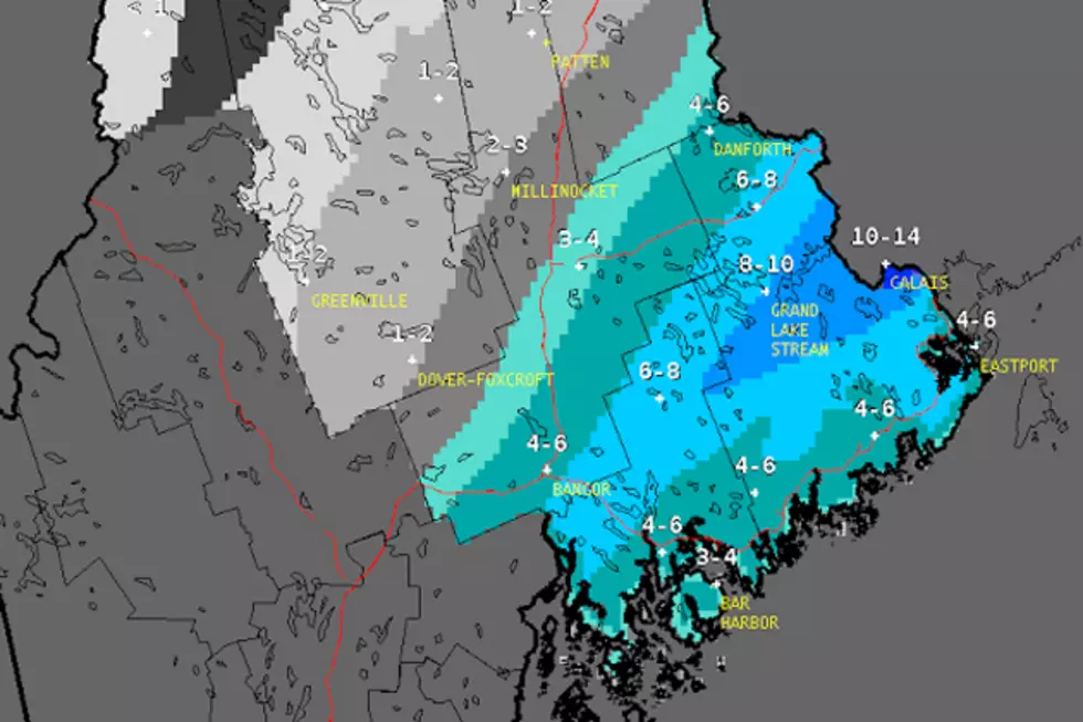 Winter Storm Warning for Bangor: Snow Expected Saturday [UPDATE]