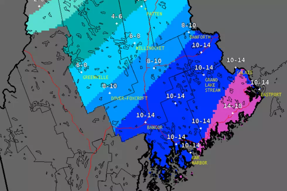 More Snow for Bangor; Winter Storm Warning In Effect [UPDATE]