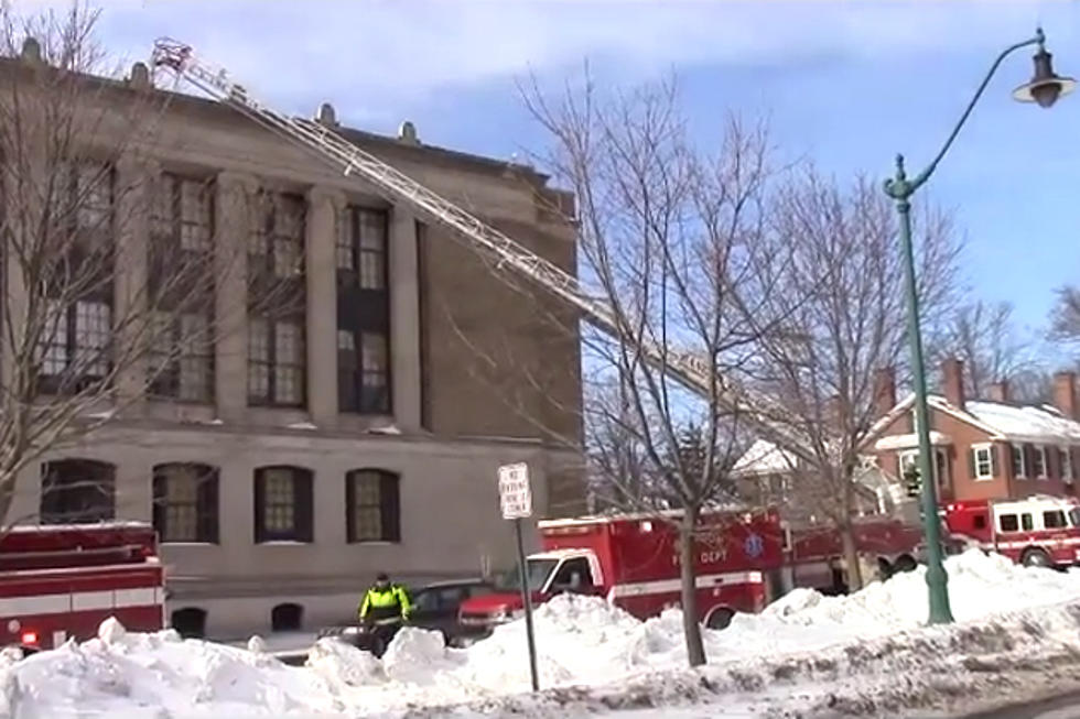Crews Battle Fire At John Bapst High School in Bangor [VIDEO]