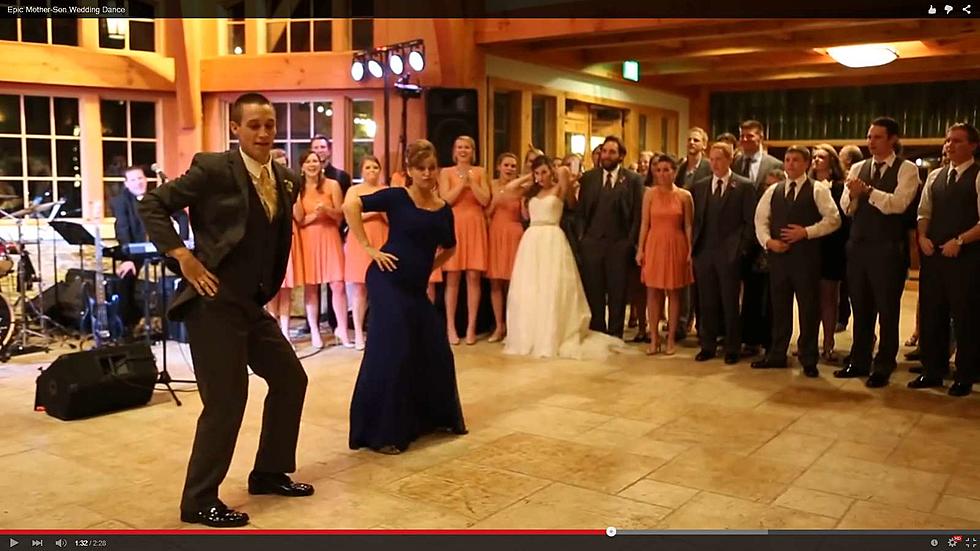 Mother and Son Tear It Up During Wedding Dance! [VIDEO]