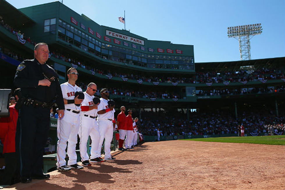 Red Sox Mark Second Anniversary Of Marathon Bombings With Moment Of Silence [VIDEO]