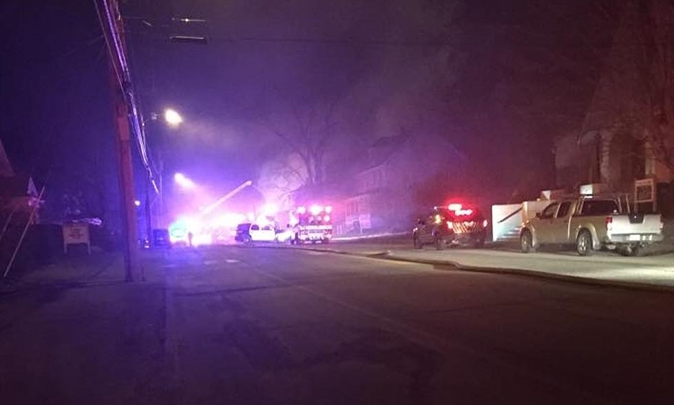 Major Structure Fire Will Keep South Main Street Closed For Morning Commute [UPDATE]