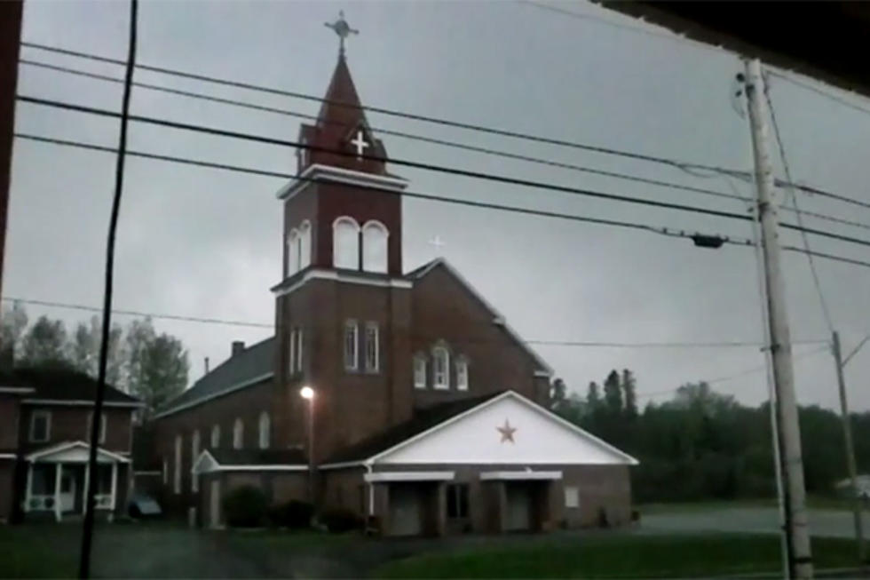 Grand Isle Church Struck by Lightning Wednesday [VIDEO]