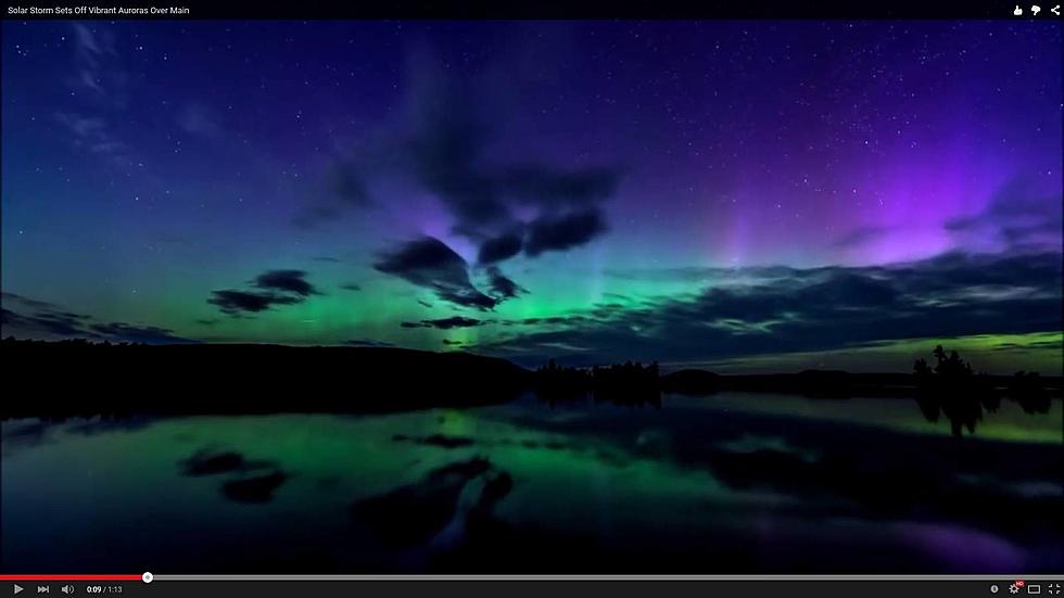 Dramatic Northern Lights Over Moosehead Lake [VIDEO]