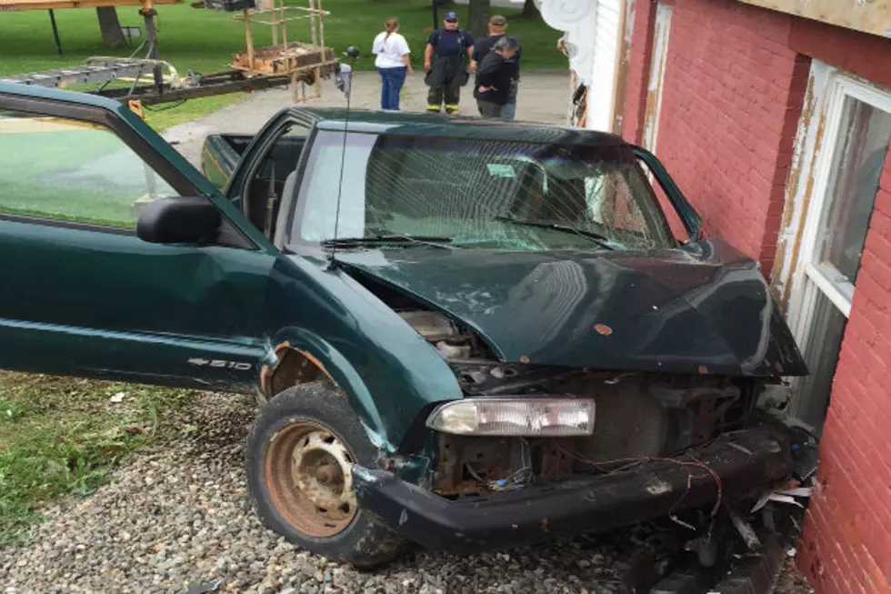 Pickup Truck Crashes Into Local Church