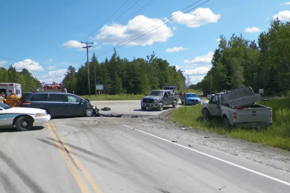 Driver Rescued Following Crash In Aroostook County