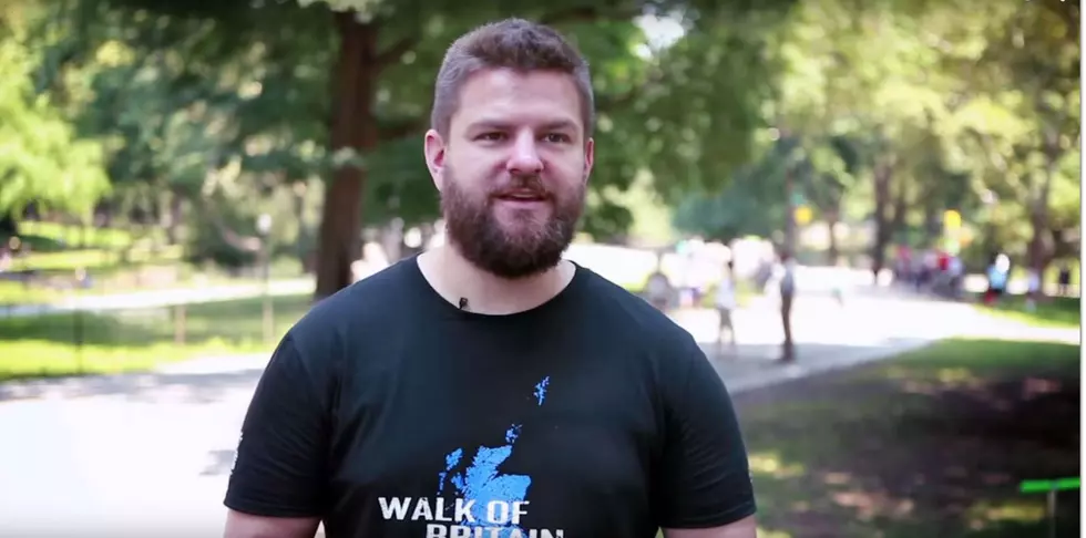 British Walk With the Wounded Includes Maine Marine [VIDEO]