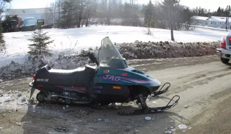 Teen Snowmobile Rider Injured When Arm Gets Stuck Under Log Truck&#8217;s Wheel