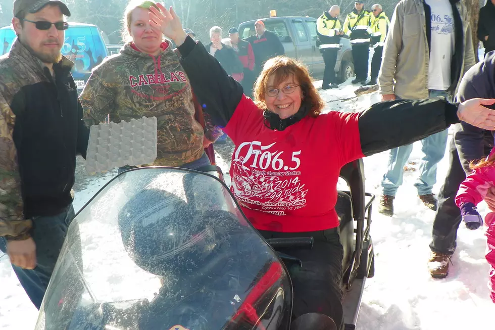 The Q-106.5 Egg Ride For The Pine Tree Camp Is A Messy, Meaningful Tradition