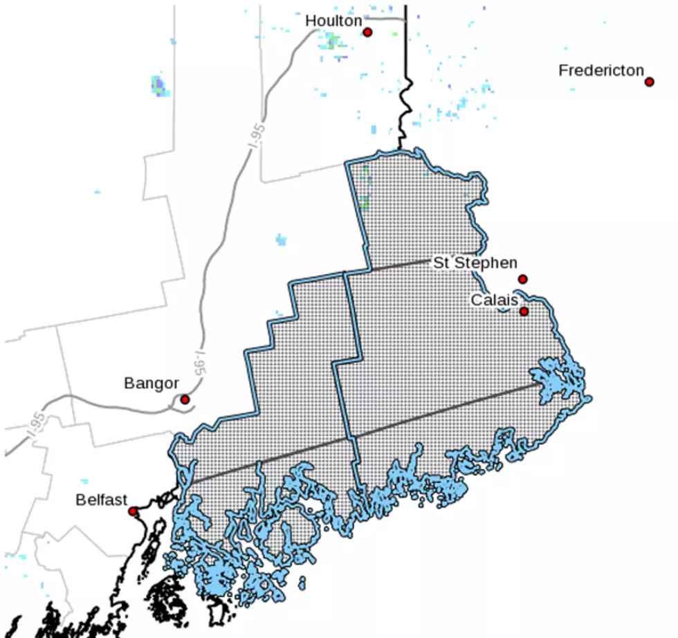 Winter Storm Watch Issued for Hancock, Washington Counties