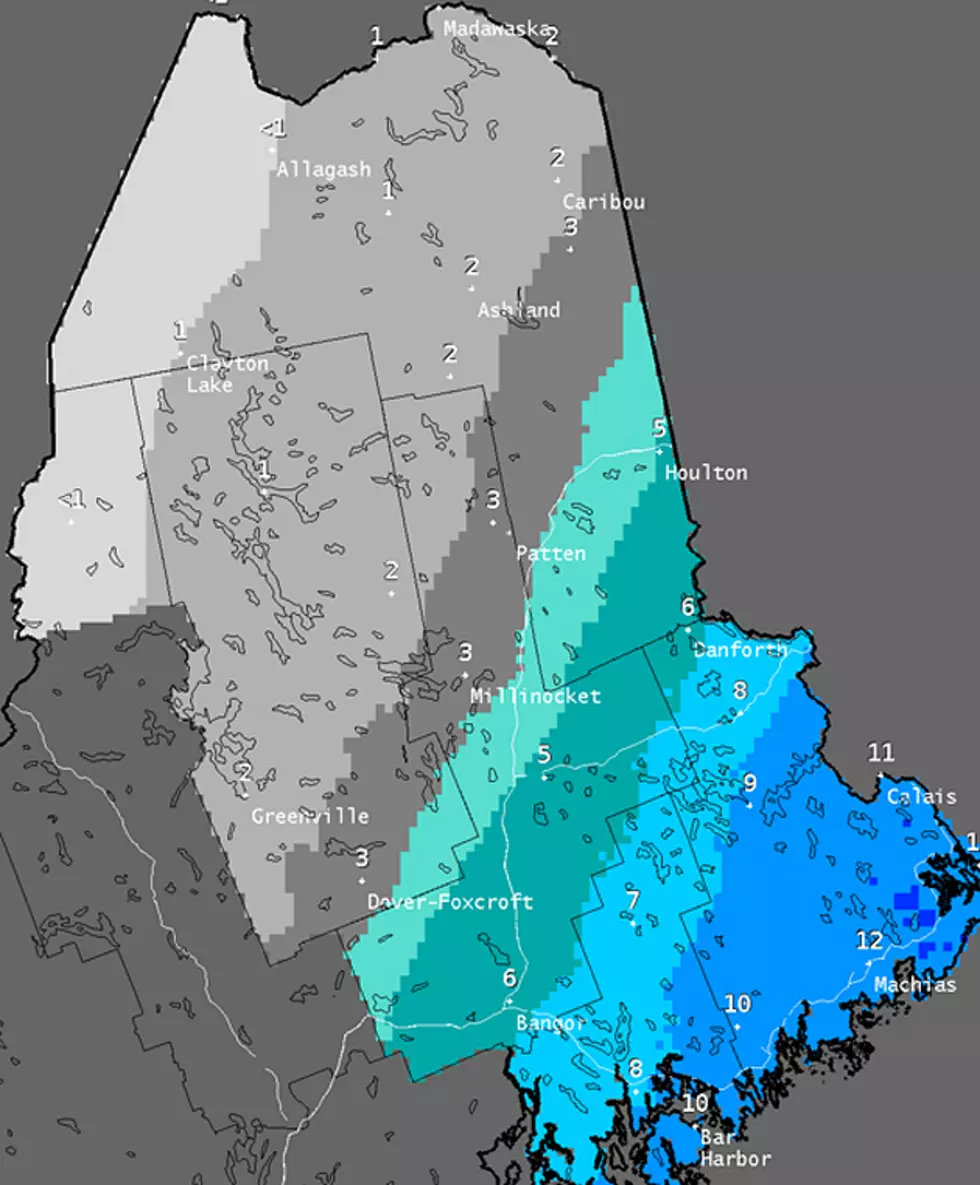 Weather Service Expands Storm Watch To Bangor Area, Waldo + Knox Counties