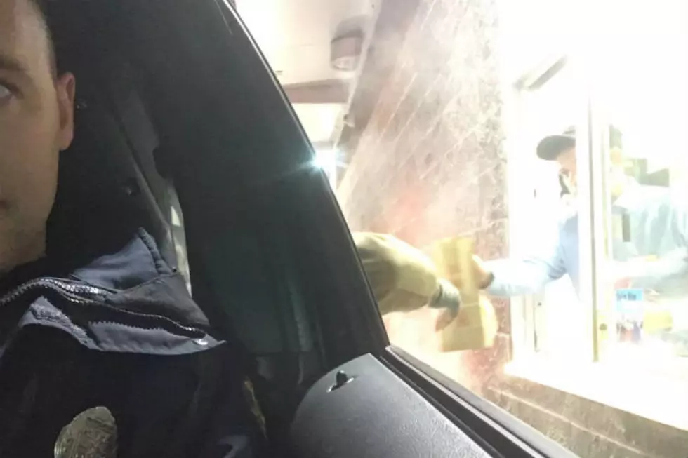 Ordering Take-out From The Backseat Of A Police Car