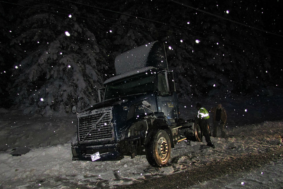 Bridgewater Teen Loses Control Of Pickup In Snow, Collides With Semi
