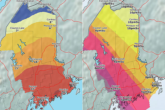 Blizzard Warning Posted For Bangor, Eastern Maine [UPDATE]