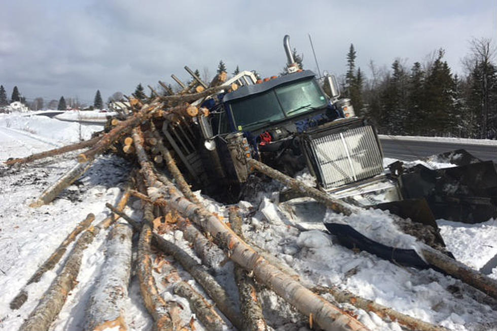 Medical Issue Causes Northern Maine Logging Truck Accident