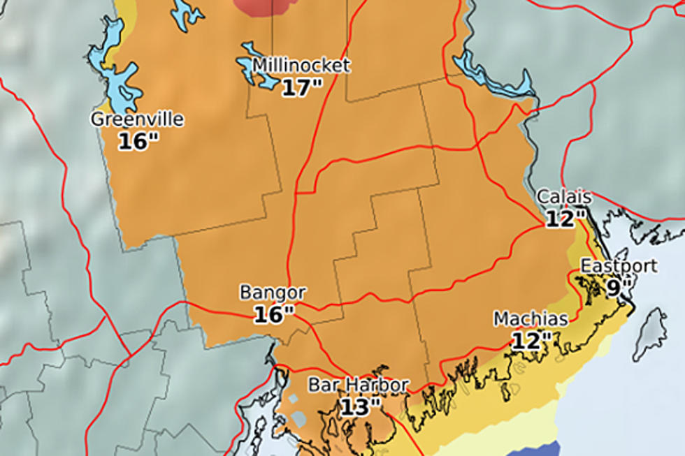 Snow Forecast For Bangor Area; Winter Storm Warning Issued [UPDATE]