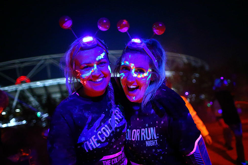 Glow In The Dark Color Run For Ending Hunger In Maine
