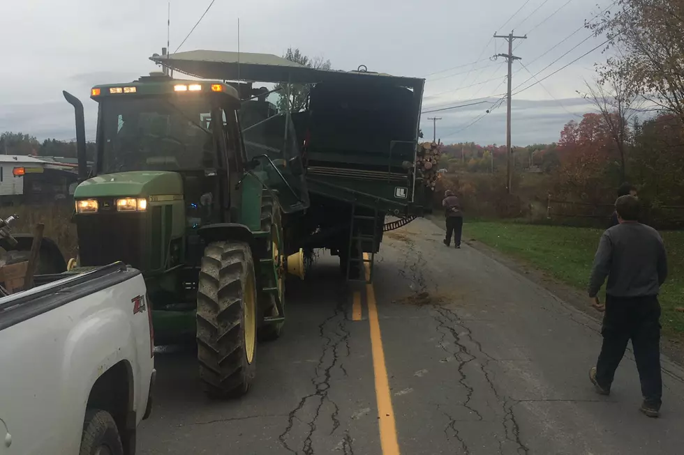 Tractor-Trailer Collides With Potato Harvester In Hodgdon