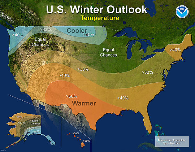 National Weather Service Predicts Warmer Winter For Maine