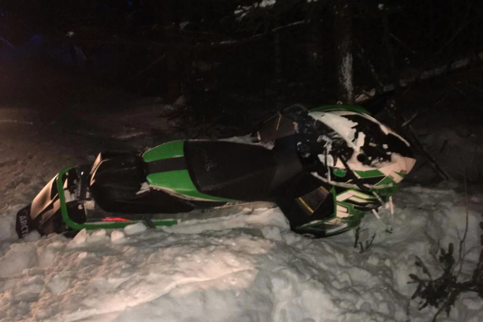 One Person Dead In Corinna Snowmobile Accident [UPDATE]