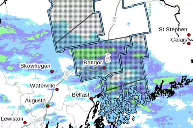 Sleet, Freezing Rain Headed To Bangor, Eastern Maine Monday Morning