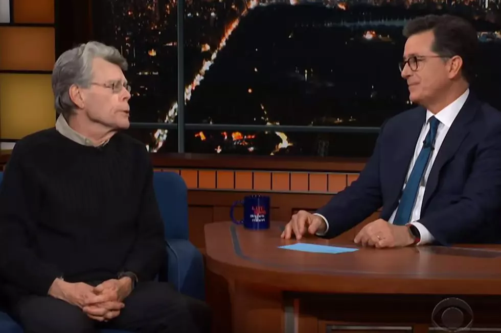 Stephen King On The Late Show With Stephen Colbert [VIDEO]