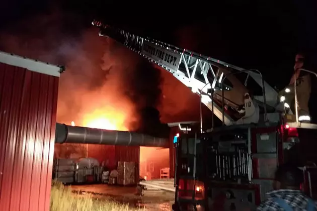 Multiple Crews Battle Massive Fire At Corinth Pellet Mill