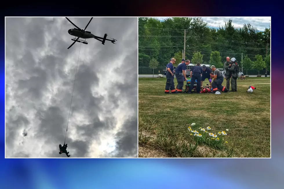 Dramatic Rescue of Injured Hiker From Dorr Mountain