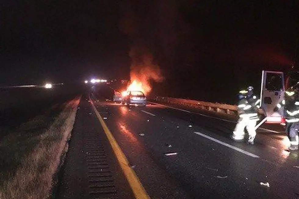 Distracted Driving Causes Fiery Crash On Interstate 95 In Hampden