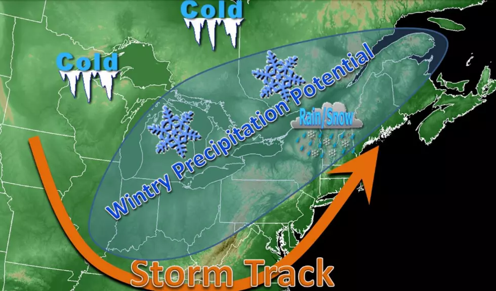 Snow, Rain To Arrive In Maine Friday Night; Another Storm Expected Midweek