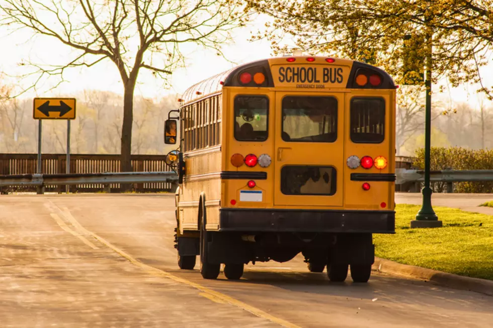 Pickup Truck Blows Past Stopped School Bus In New Sharon [VIDEO]