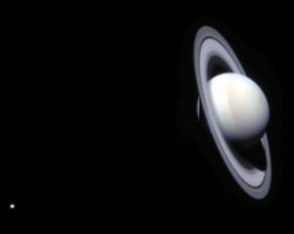Saturn&#8217;s Rings Visible In the Night Sky This Month