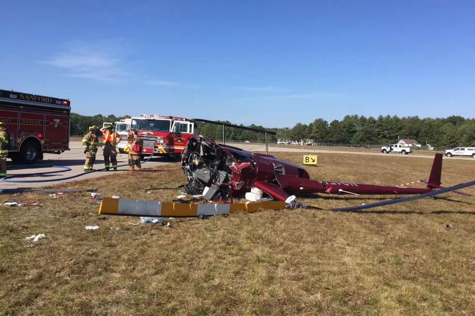 Pilot Suffers Serious Injuries In Sanford Helicopter Crash