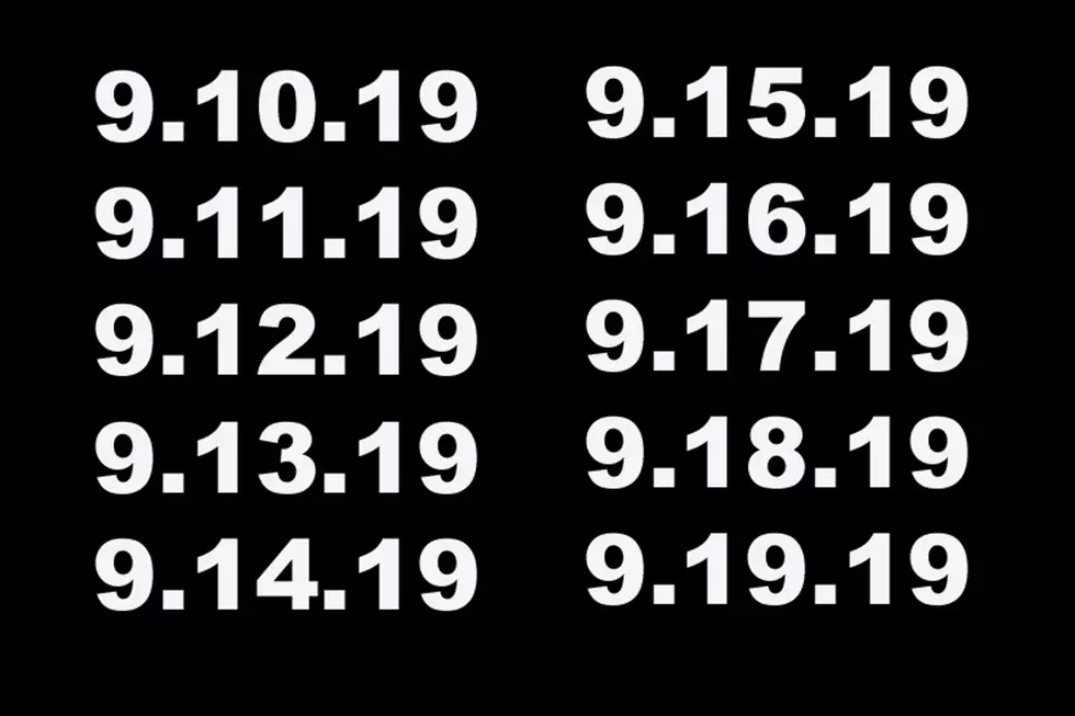 Forward Or Backward, The Dates All Look The Same This Week