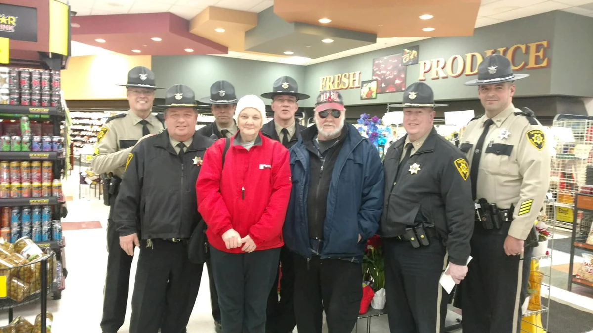 Penobscot County Sheriffs Have Been Out Playing Secret Santa