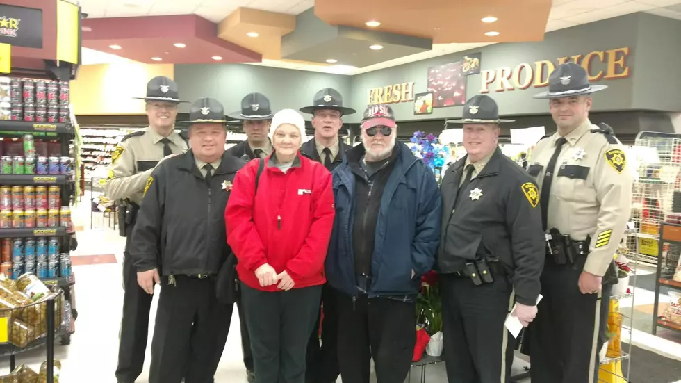 Penobscot County Sheriffs Have Been Out Playing Secret Santa