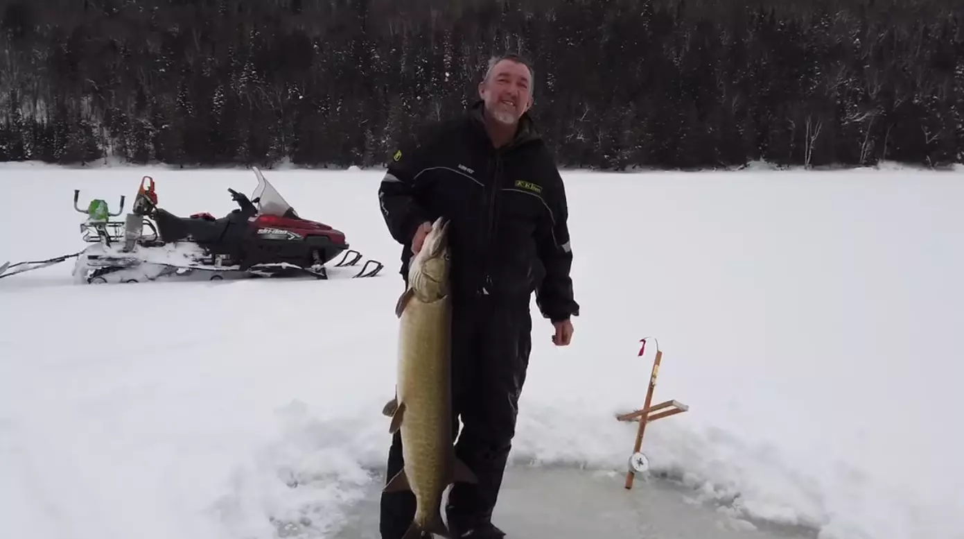 Man Bags Monster 26+lb Trophy Fish At Long Lake Derby [VIDEO]