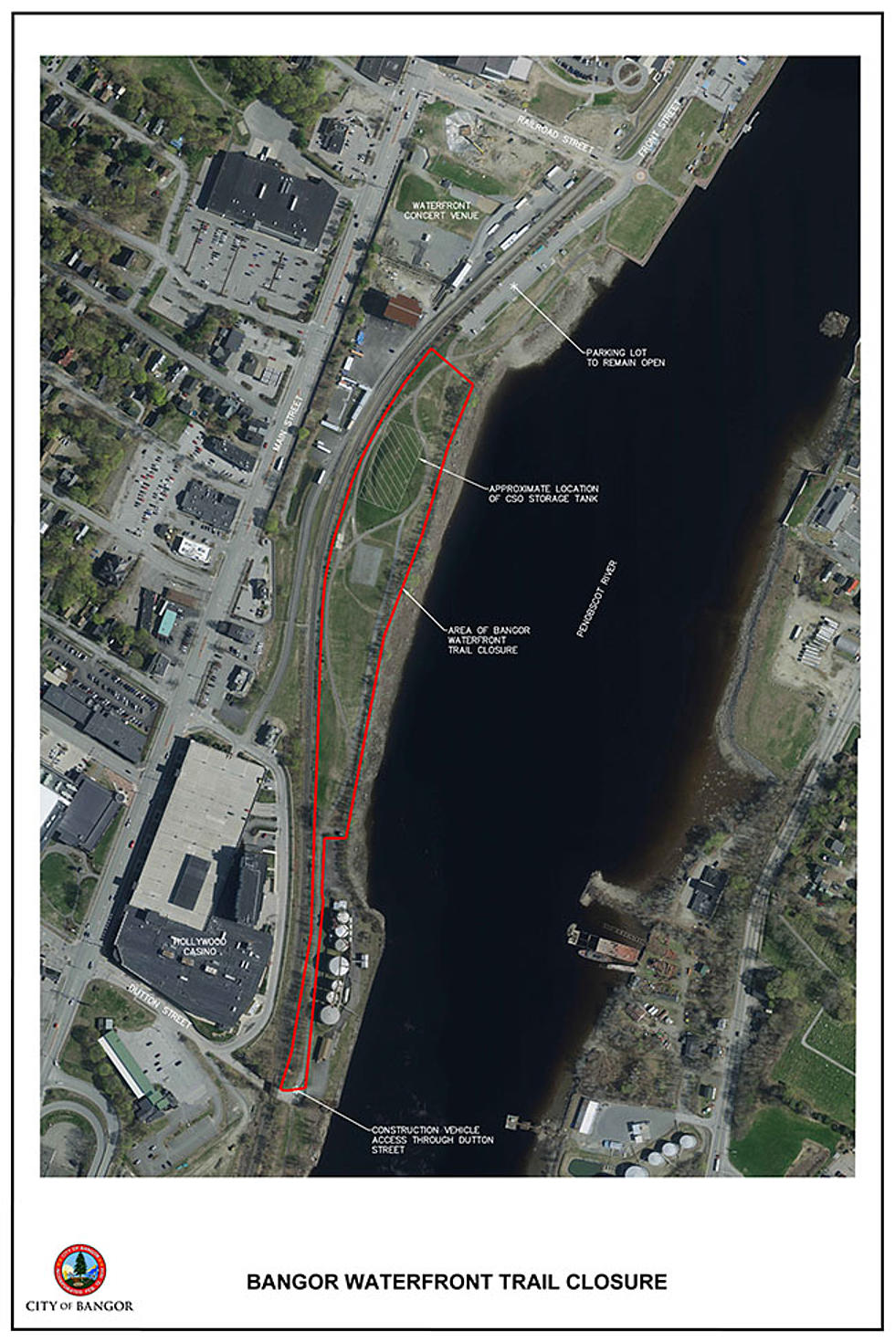 Bangor To Shut Down Large Section Of The Waterfront Walking Trail