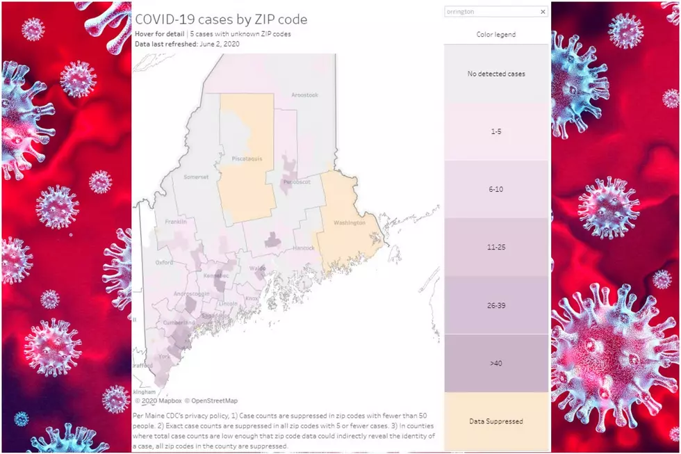 Maine CDC Releases COVID-19 Information by Zip Code