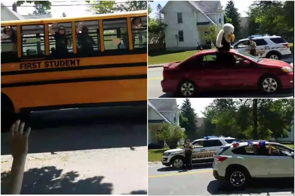 WATCH:Orrington Teachers, Bus Drivers, Hold Parade for Students